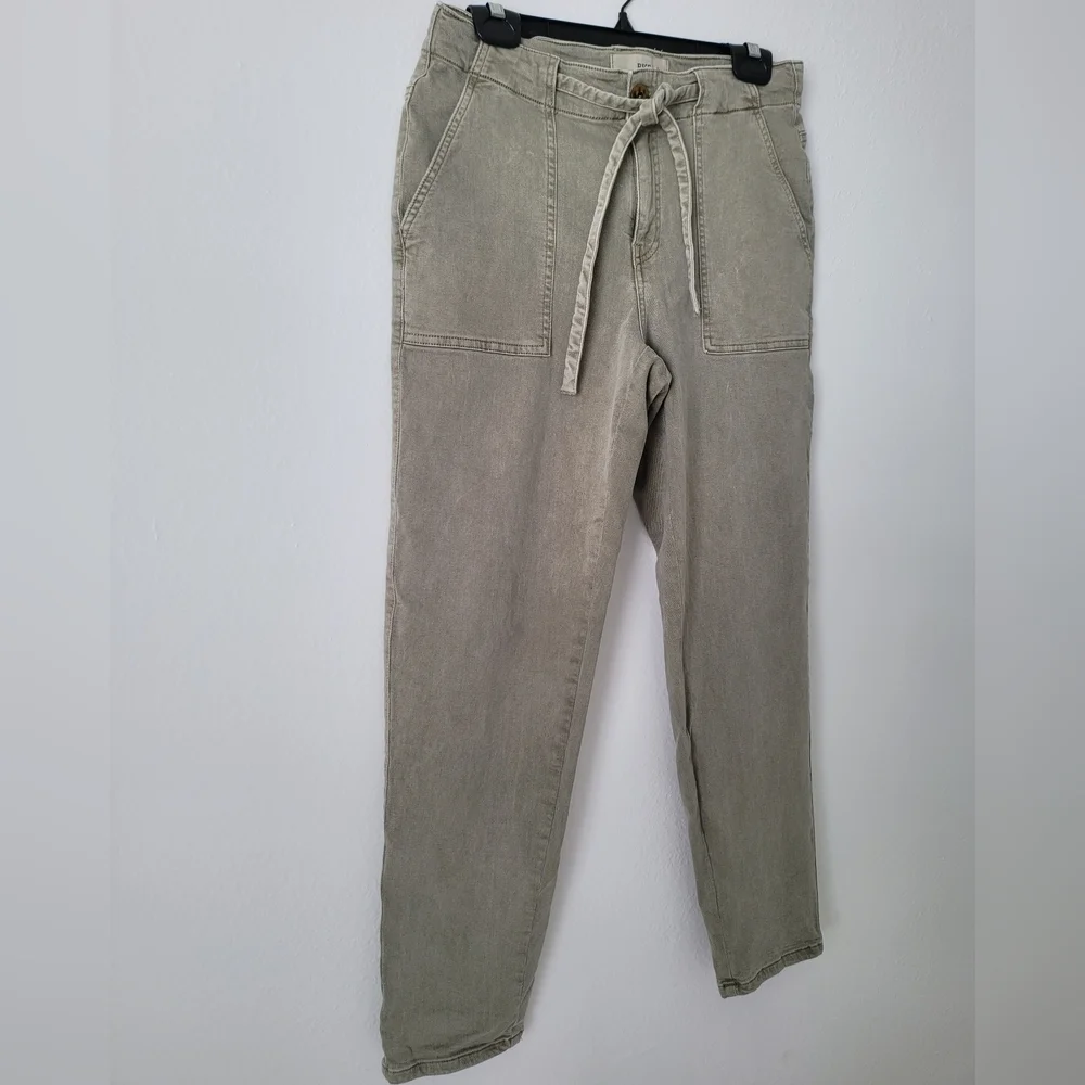 BKE Women's Straight Leg Pants in Olive
